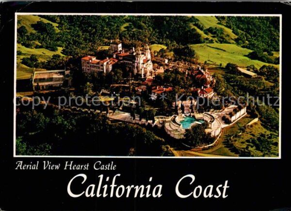 San Simeon Hearst Castle Fliegeraufnahme