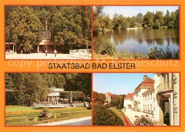 Bad Elster Marienquelle Gondelteich Badehaus