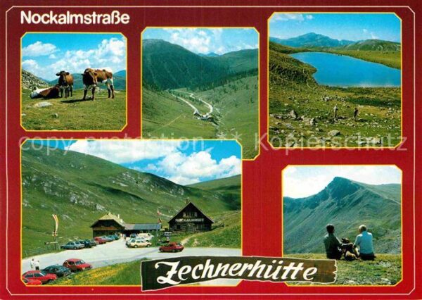 Innerkrems Krems Kaernten Gasthaus Zechneralm Königstuhl Nockalms