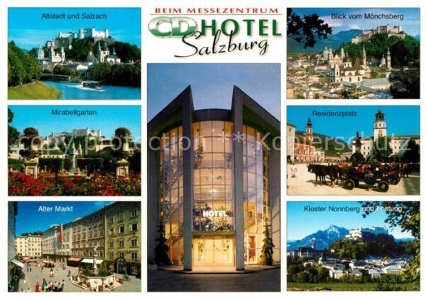 Salzburg Oesterreich CD Hote Mirabellgarten Kloster Nonnberg