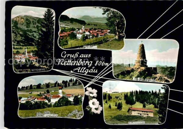 Rettenberg Oberallgaeu Grüntenhaus Grünten-Denkmal