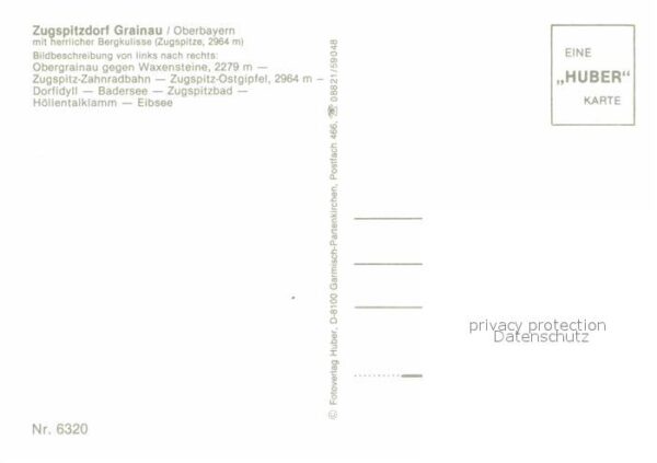 Grainau Obergrainau Waxensteine Zugspitz-Zahnra – Bild 2