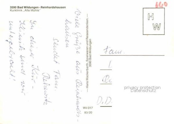 Reinhardshausen Kurklinik Alte Mühle – Bild 2