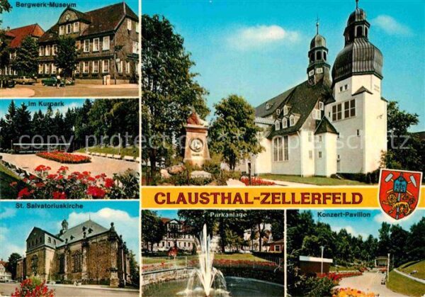 Clausthal-Zellerfeld St. Salvatoriuskirche Bergwerk-Museum