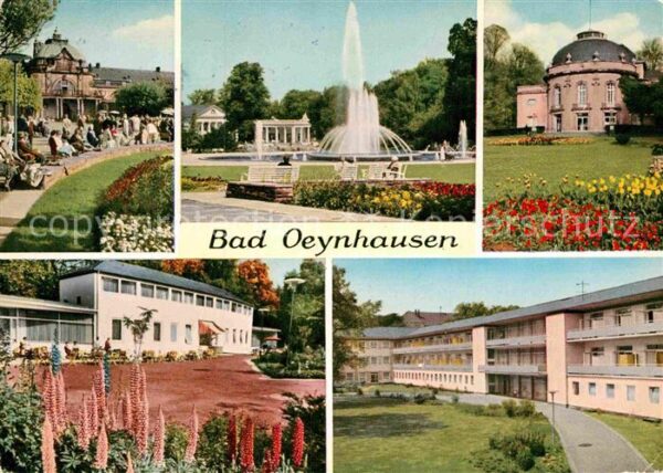 Bad Oeynhausen Kurhaus Wandelhalle Kurtheater Cafe Ros