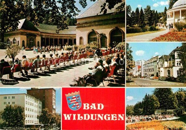 Bad Wildungen Klinik Glückauf Sanatorium Helenenquell