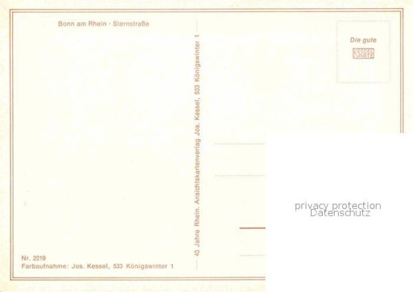 Bonn Rhein Sternstrasse – Bild 2