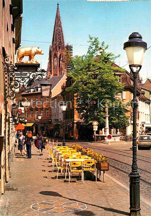 Freiburg Breisgau Oberlinden Gasthaus Zum Bären
