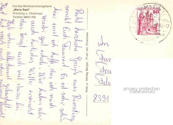 Rimsting Caritas-Müttererholungsheim Maria Rast – Bild 2