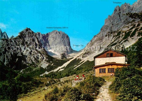 Going Wilden Kaiser Tirol Gaudeamushütte Vordere Karlspitze Ellma