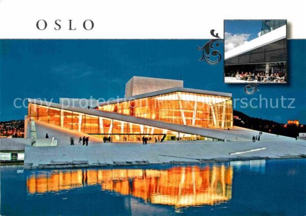 Oslo Norwegen Norske Opera Ballett