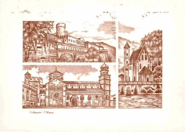 Trento Castello del Buonconsiglio Duomo S Apol