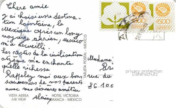 Oaxaca Hotel Victoria Vista aerea – Bild 2
