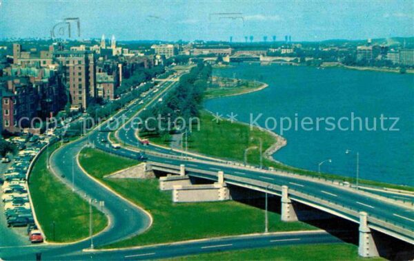 Boston Massachusetts The New Starrow Drive Charles River