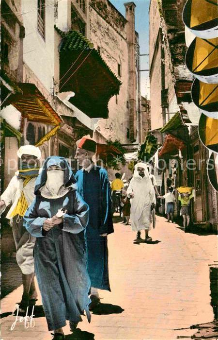 Fes Fez Maroc Rue en Medina