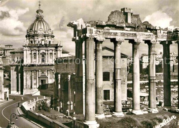 Rom Roma Im Forum Romanum