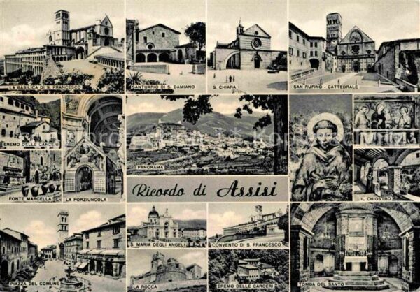 Assisi Umbria Teilansichten