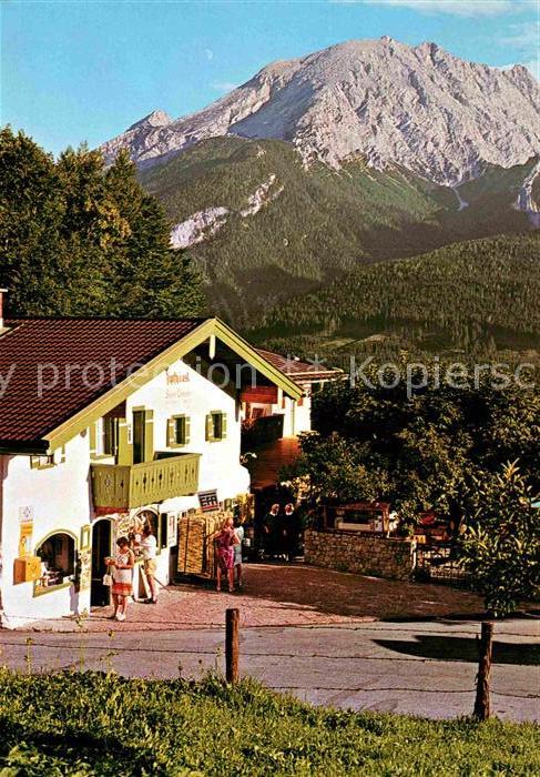 Ramsau Berchtesgaden Berggaststätte Zipfhäusl