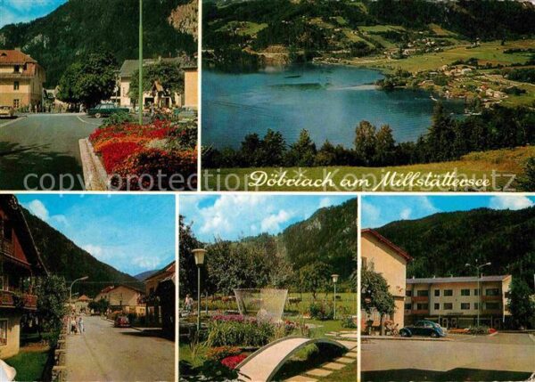 Doebriach Millstaettersee Teilansichten Park