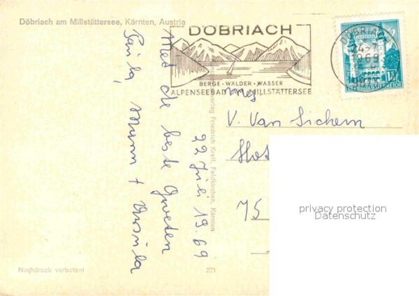 Doebriach Millstaettersee Teilansichten Park – Bild 2