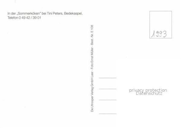 Bedekaspel In der Sommerköken bei Tini Peters – Bild 2