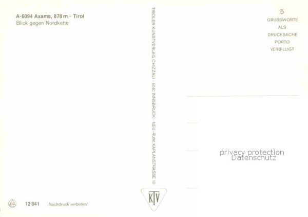 Axams Ortsmotiv mit Nordkette – Bild 2