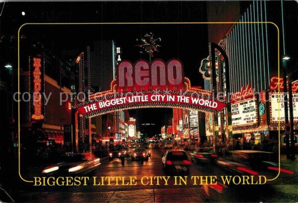 Reno Nevada Reno Arch downtown