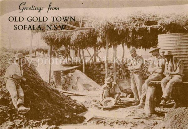 Sofala Goldgräber Camp