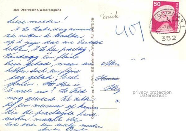 Gieselwerder Stadttor Fachwerkhaus Panorama Ortsmoti – Bild 2