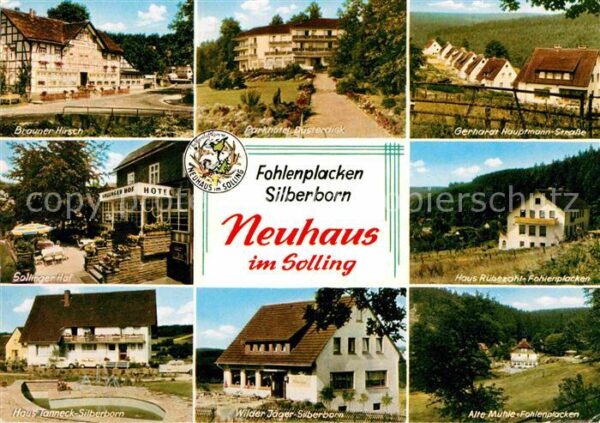 Neuhaus Solling Brauner Hirsch Parkhotel Gerhardt Haupt