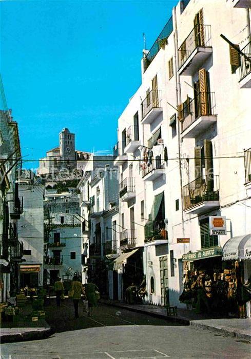 Ibiza Islas Baleares Calle tipica