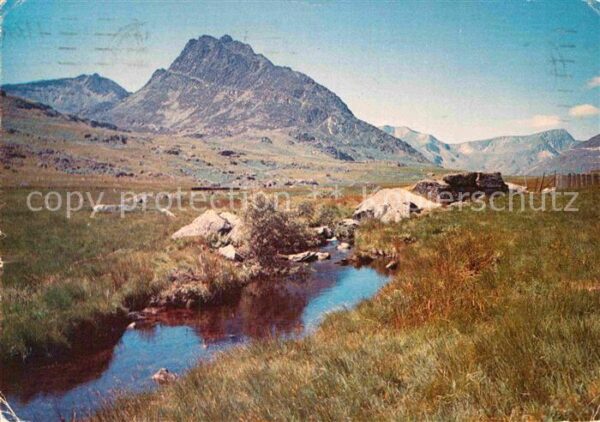 Gwynedd Wales A view i the Snowdonia National Park