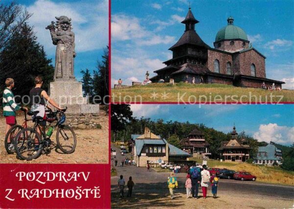 Beskydy Radegast socha pohanskeho boha Kaple sv