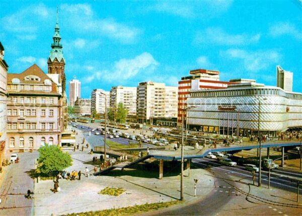 Leipzig Warenhaus Konsument am Brühl