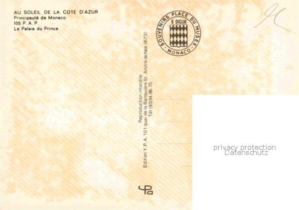 Monaco Le Palais du Prince – Bild 2