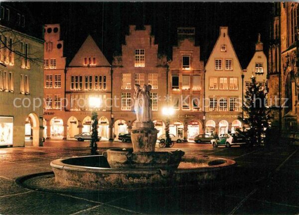 Muenster Westfalen Am Lambertusbrunnen
