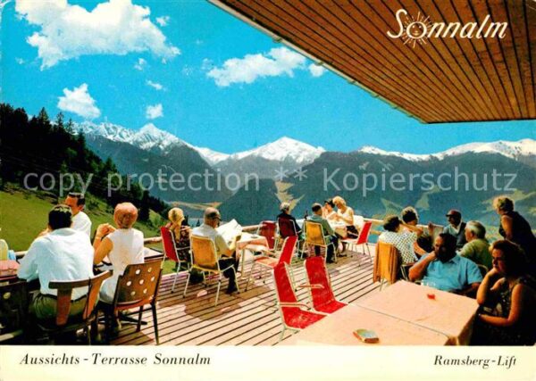 Ramsberg Zillertal Berg Restaurant Sonnalm Terrasse
