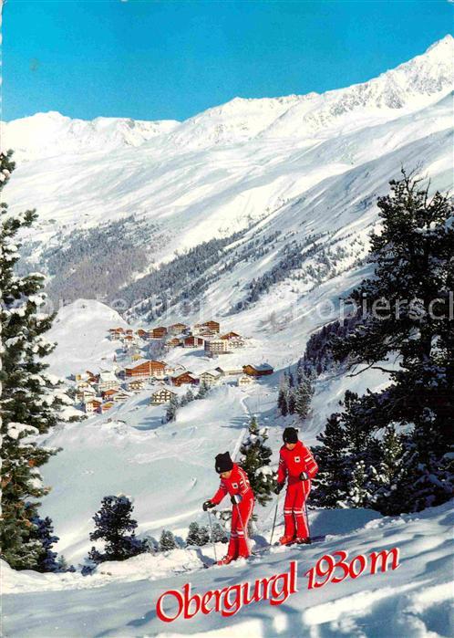 Obergurgl Soelden Tirol Teilansicht