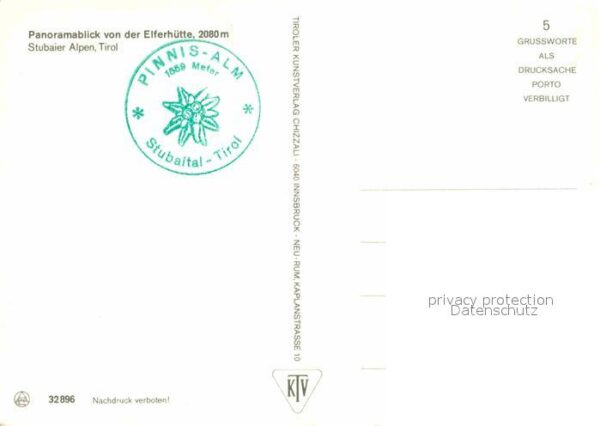Stubaier Alpen Elferhütte Panorama – Bild 2