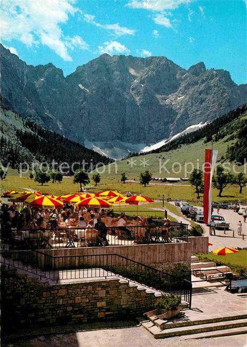 Eng Hinterriss Tirol Alpengasthof Eng am Grossen Ahornboden