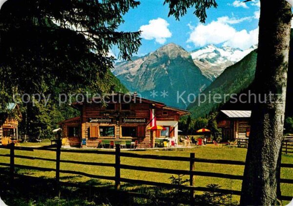 Gastein Bad Jausenstation Himmelwand im Kötschachta