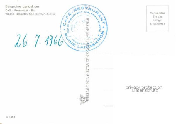 Villach Kaernten Burgruine Landskron Gasträume – Bild 2