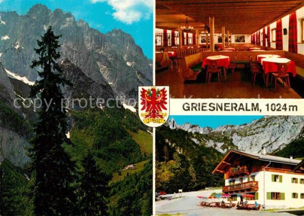 Kirchdorf Tirol Griesneralm Gastraum