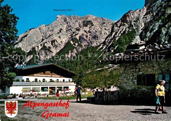 Gramaialm mit Rappenspitze Karwendelgebirge
