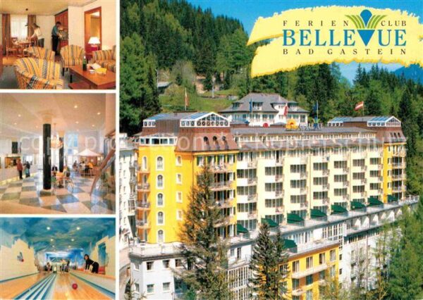 Bad Gastein Ferienclub Bellevue Gaststube Foyer Bow