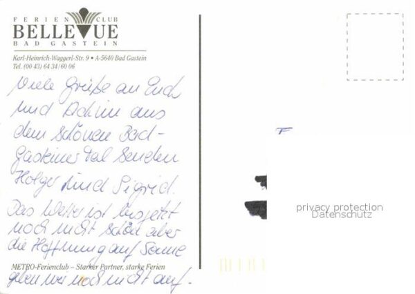 Bad Gastein Ferienclub Bellevue Gaststube Foyer Bow – Bild 2