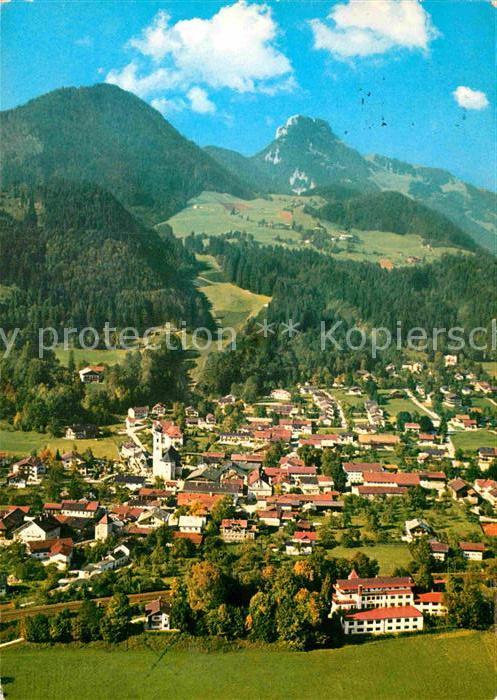 Oberaudorf Fliegeraufnahme mit Brünnstein