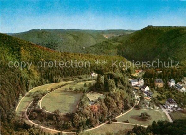 Bad Bertrich Römerkessel Fliegeraufnahme
