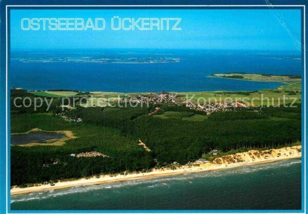 Ueckeritz Usedom Insel Usedom Fliegeraufnahme