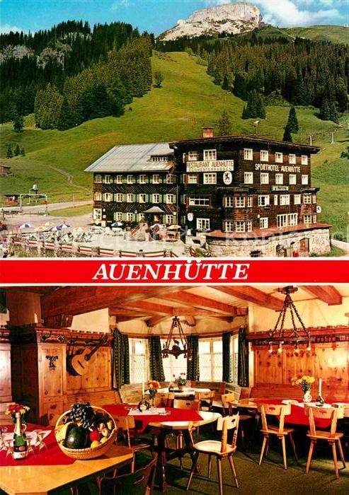 Hirschegg Kleinwalsertal Vorarlberg Auenhütte Restaurant